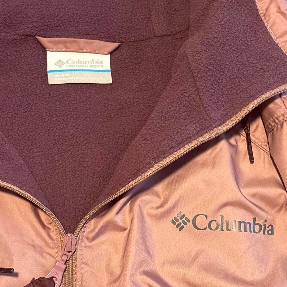 Columbia Hooded Windbreaker Jacket - Picture 1 of 8